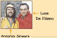 Luca De Filippo e Antonio Sinagra